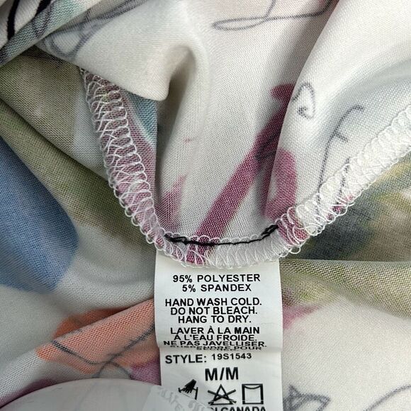 Michael Tyler Sleeveless Artsy Blouse  Medium - Picture 8 of 8